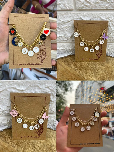 A Personalized Name Bracelet