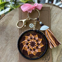 Earthy Tone Dreamcatcher Keychain