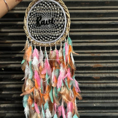 Boho Love Dreamcatcher with name