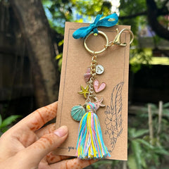 Coral Treasure Keychain
