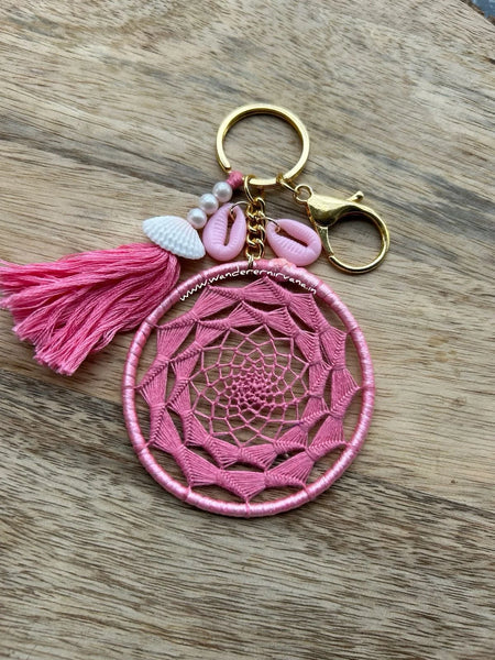 Twins Dreamcatcher Keychain