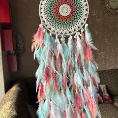 Coral Dreamcatcher
