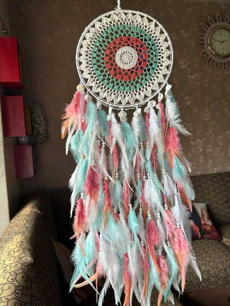 Coral Dreamcatcher