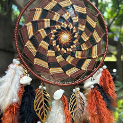 Carmel pinwheel dreamcatcher
