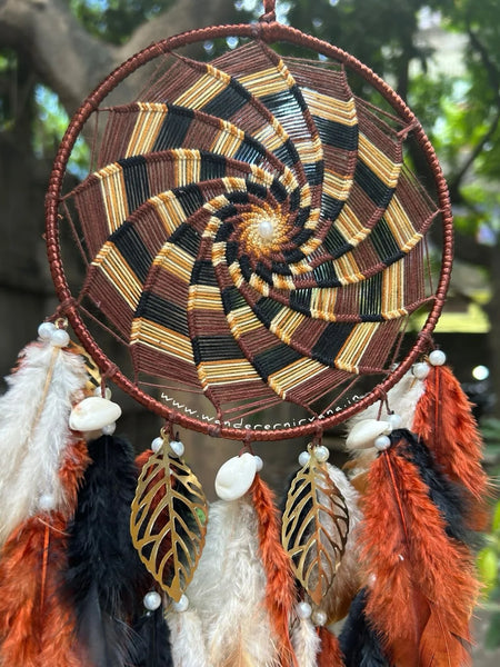 Carmel pinwheel dreamcatcher