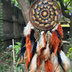Carmel pinwheel dreamcatcher