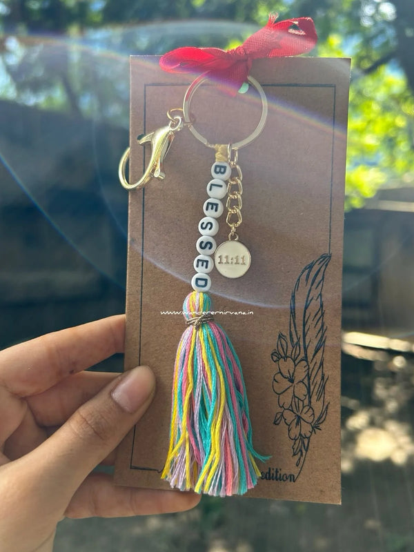 Blessed Boho Keychain