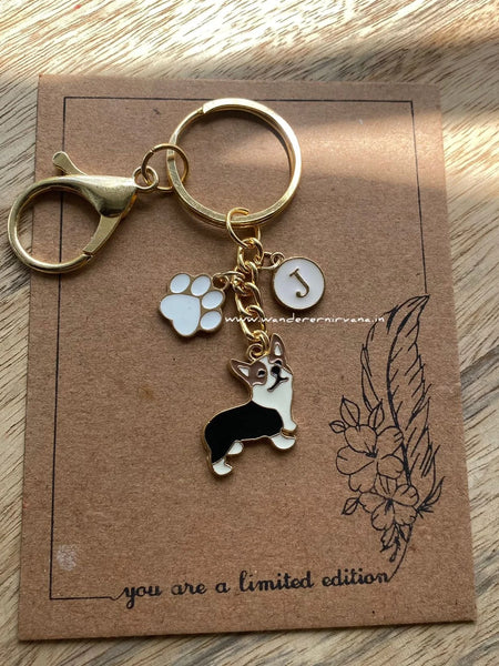 Corgi Dog Keychain