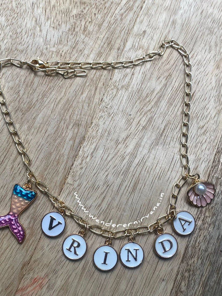 A Name Personalized Neckpiece