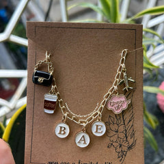 Bae Neckpiece and Bracelet Combo
