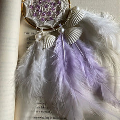 Amethyst Dreamcatcher keychain