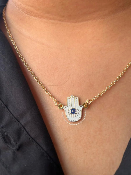 Hamsa Neckpiece