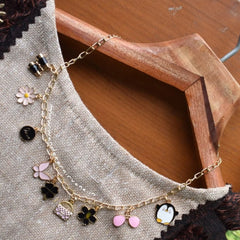 Holiday Multi-charm neckpiece