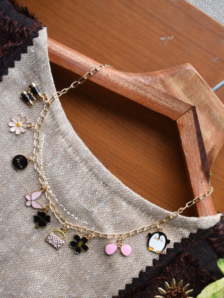 Holiday Multi-charm neckpiece