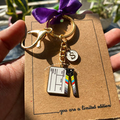 Film Slate Keychain