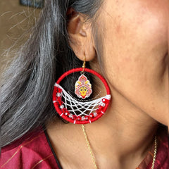 Aparajita Durga Earrings
