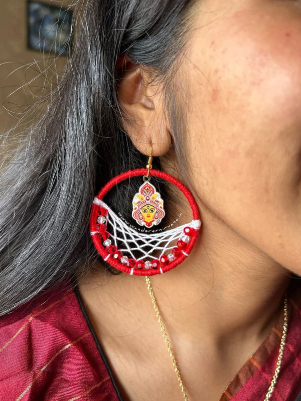 Aparajita Durga Earrings