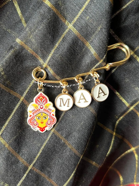Durga maa Brooch