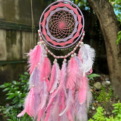 Lavender Pink Mirage Dreamcatcher