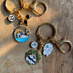 Panda Partner Keychain