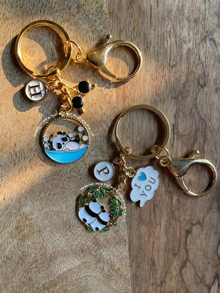Panda Partner Keychain