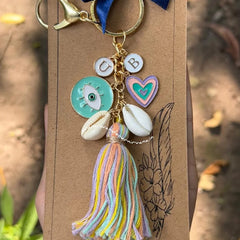Couple Evil eye  Keychain