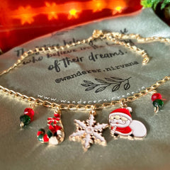 Candy Cane Christmas Neckpiece