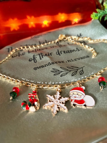 Candy Cane Christmas Neckpiece