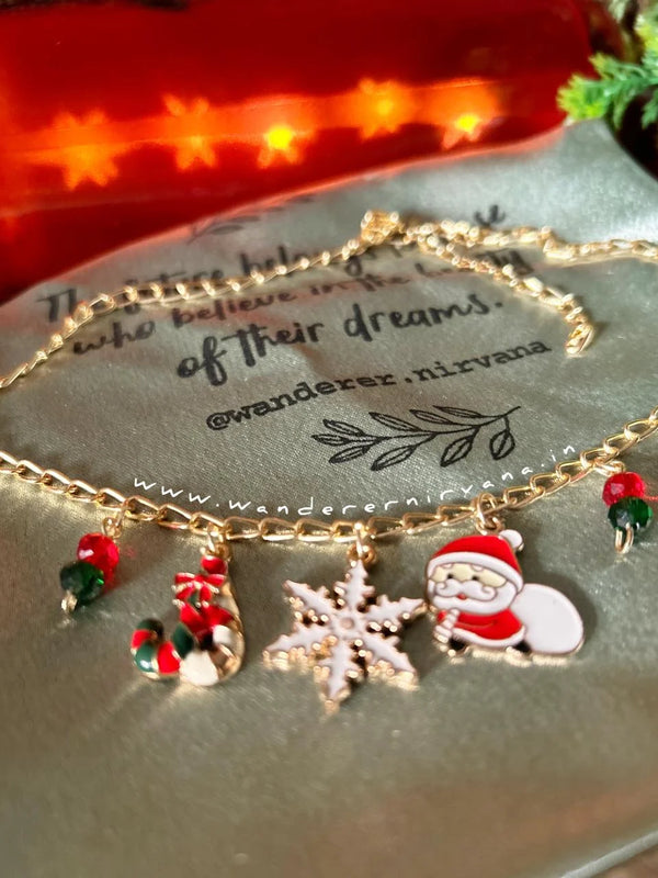 Candy Cane Christmas Neckpiece