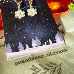 Snowflake Earring
