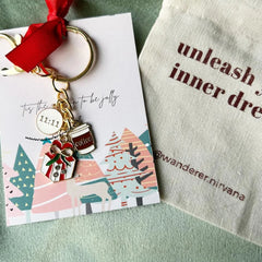 Christmas Morning Keychain
