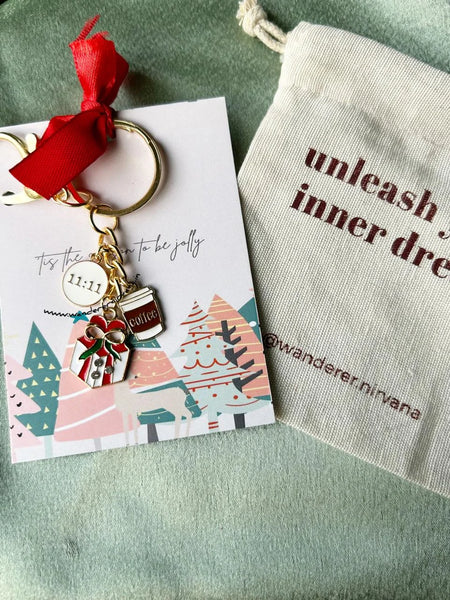 Christmas Morning Keychain