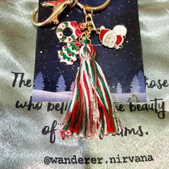 Christmas Santa Keychain