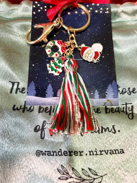 Christmas Santa Keychain