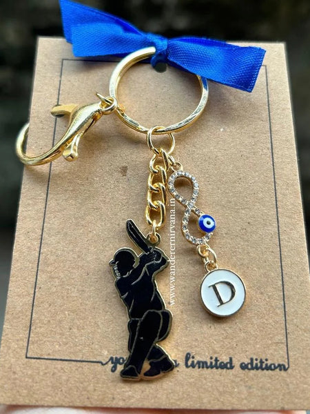 Cricket Infinity KeychainCricket Infinity Evil Eye Keychain