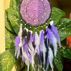 Lavender Flower Dreamcatcher