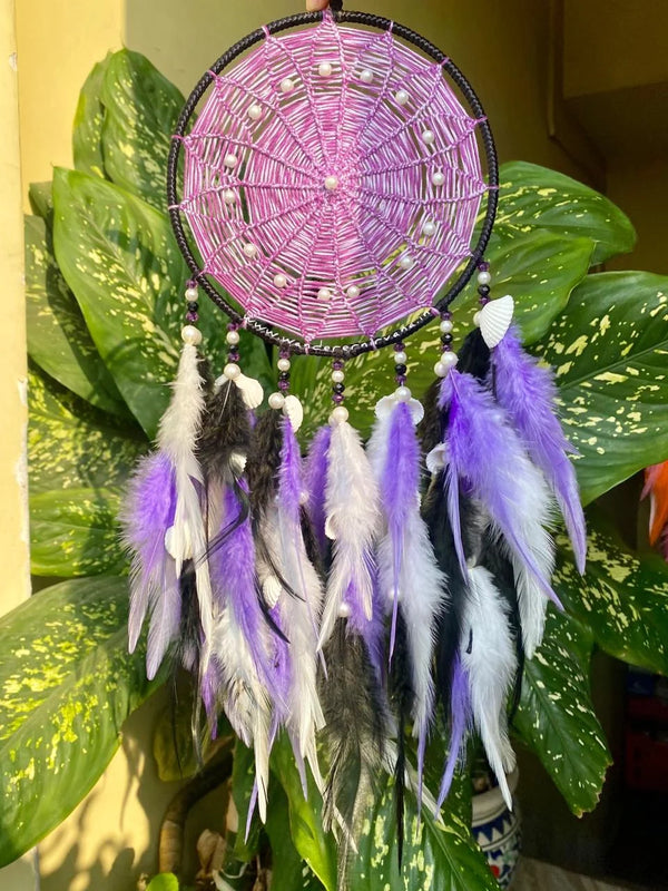 Lavender Flower Dreamcatcher