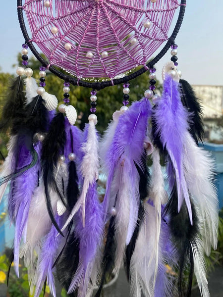 Lavender Flower Dreamcatcher