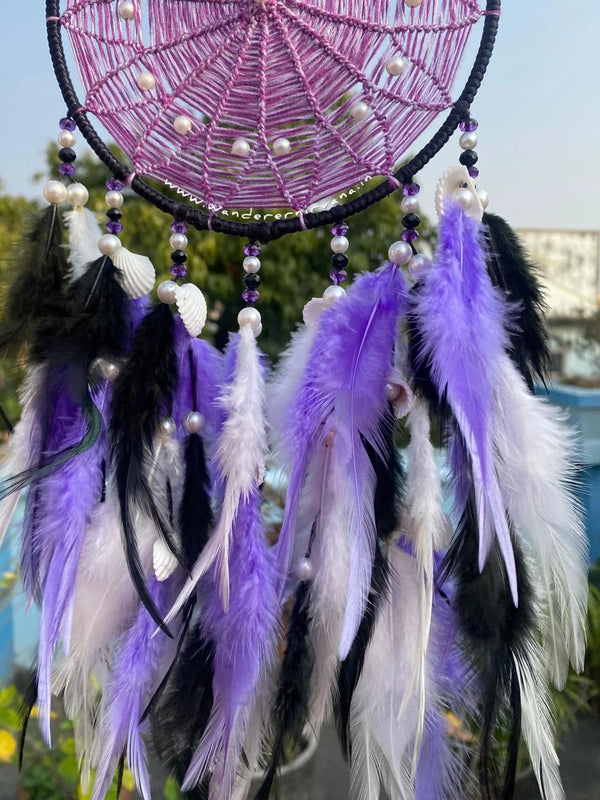 Lavender Flower Dreamcatcher