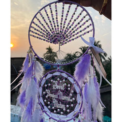 Lavender TreeofLife  Dreamcatcher