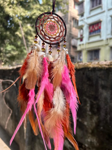 Coral Shell Dreamcatcher