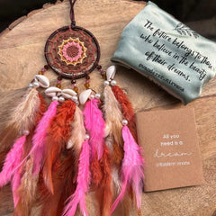 Coral Shell Dreamcatcher