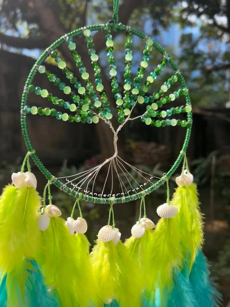Green Tree of Life Dreamcatcher