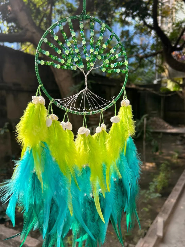 Green Tree of Life Dreamcatcher