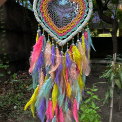 Heart Pastel Dreamcatcher