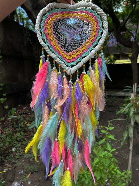 Heart Pastel Dreamcatcher