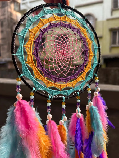 Minty Bloom Dreamcatcher