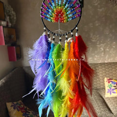 Rainbow Tree of Life Dreamcatcher