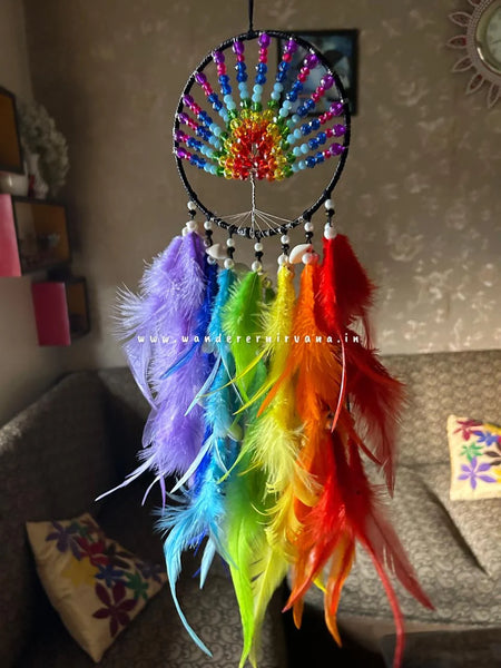 Rainbow Tree of Life Dreamcatcher