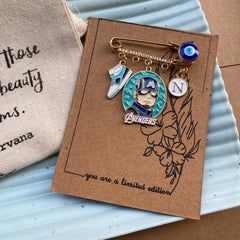 Batman EvilEye Personalised Brooch